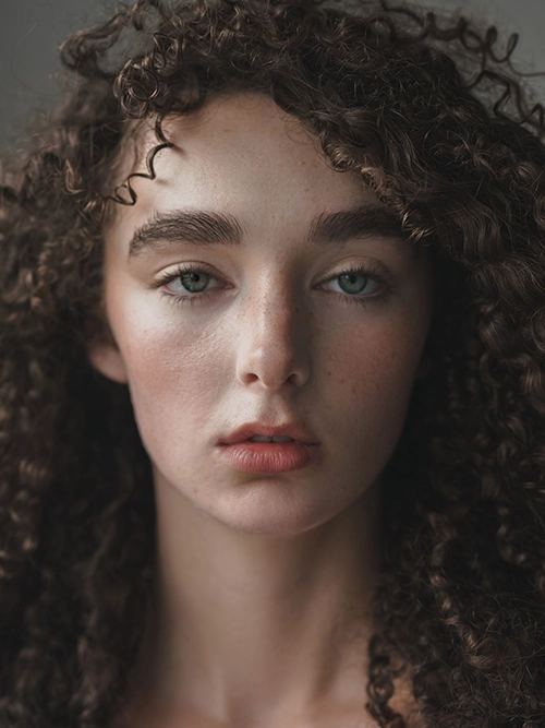 Curly-hair-model-shoot